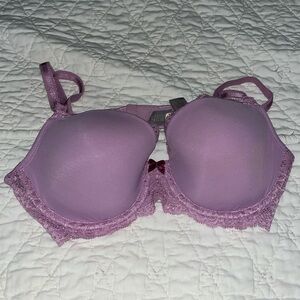 Victoria's Secret Purple Lined Demi Bra Size 34C like new